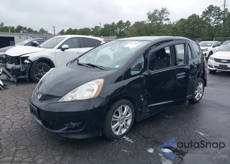 2010 Honda Fit Sport из США, поврежденный, VIN JHMGE8H42AC007729